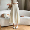 Style Women's Polka Dot Skirt, Summer Gentle Ladylike High-Waisted A-Line Mermaid Tulle Long Skirt