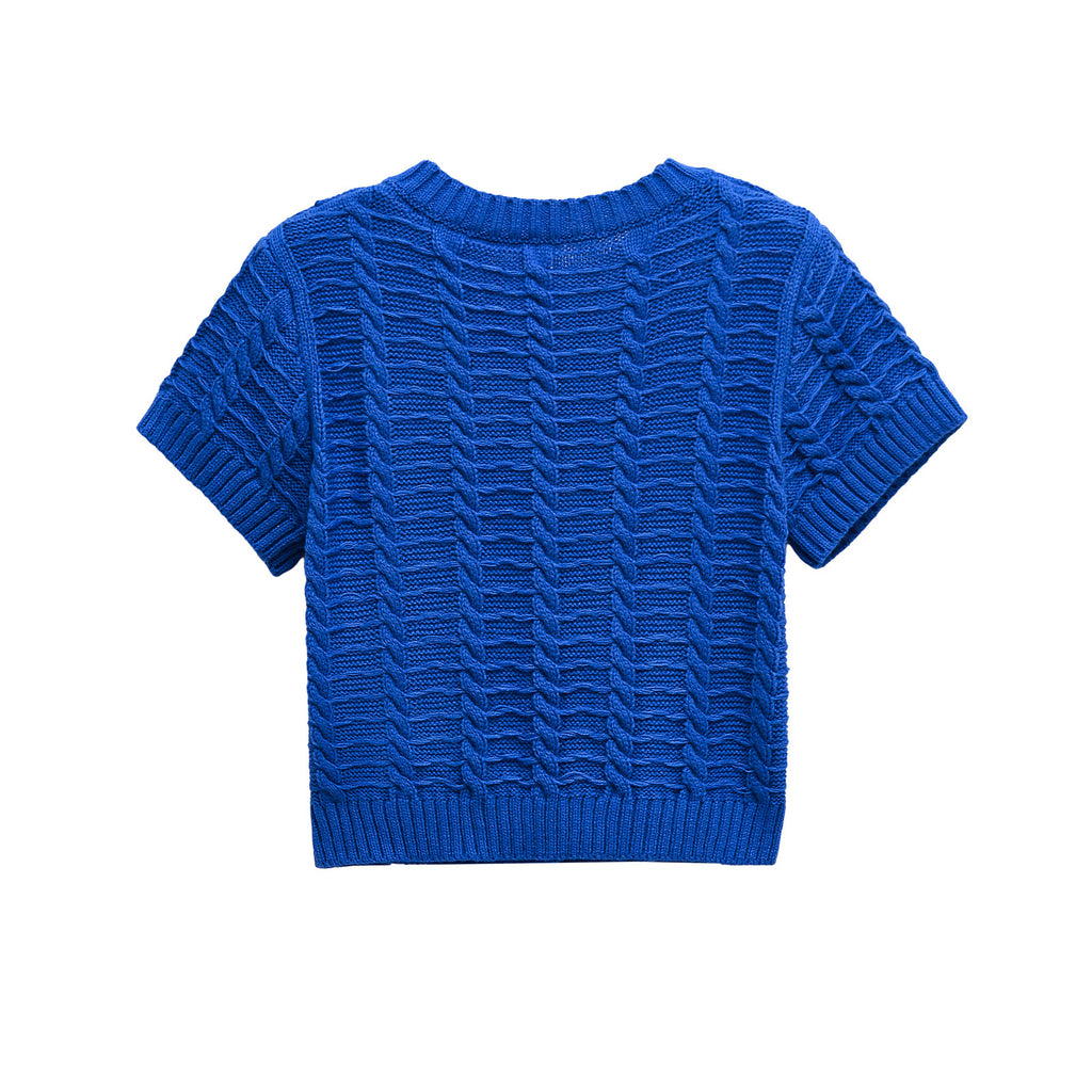 Pocket embroidery workwear short sleeved shirt men's and women's loose half sleeved shirt