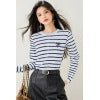 Fashion Style Sleeve Length Long Sleeve Knit Top for Women