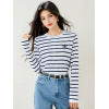 Fashion Style Sleeve Length Long Sleeve Knit Top for Women