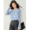 Fashion Style Sleeve Length Long Sleeve Knit Top for Women